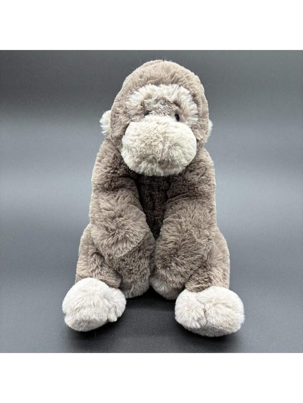 Jellycat Gregory Gorilla Plush Brown Stuffed Animal Soft Toy Retired Small